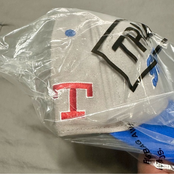 Texas Rangers True Bravnd Two-Tone Cap - RoyalBlue/Gray Theme Night 4/6/25 - Picture 2 of 5